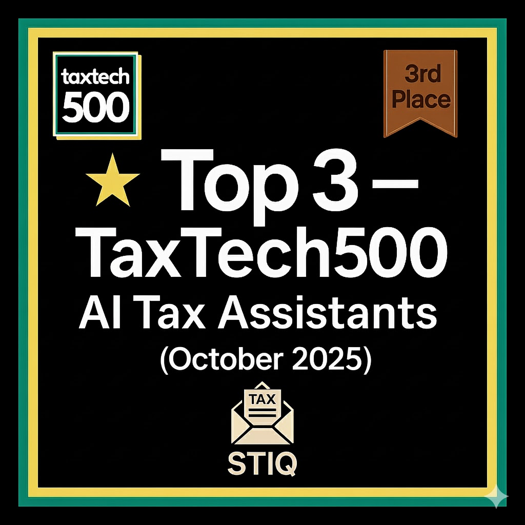 TaxTech500 3rd place (Oct 2025)